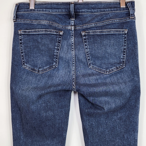 J. Crew 8" Toothpick Skinny Jean Mid-rise Ankle Cropped Stretch Vista Wash 29 - Picture 8 of 11